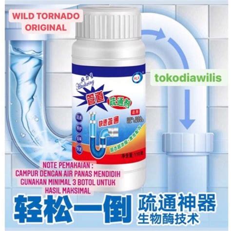 Jual DIAwilis Wild Tornado Wold Tornado Bubuk Pembersih Pipa Toilet