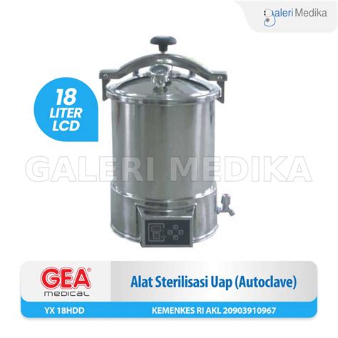 Jual Autoclave GEA YX 18HDD Pressure Steam Sterilizer Shopee Indonesia