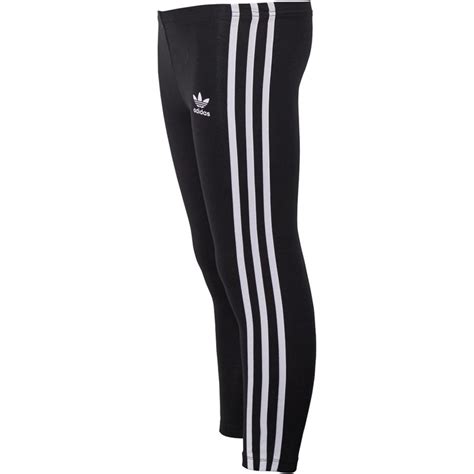 Buy Adidas Originals Kids 3 Stripes Leggings Blackwhite