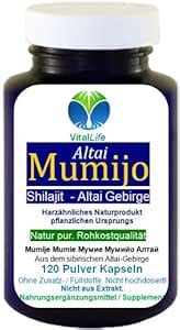 Mumijo Shilajit Kapseln Original Himalaya Altai Gold Fulvins Ure