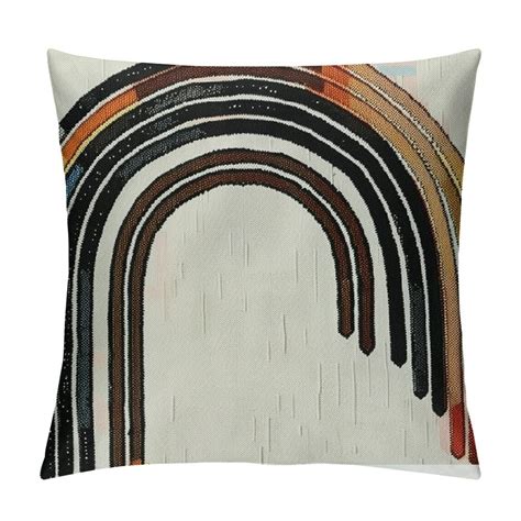 Chilfamy Modern Boho Throw Pillows Soft Woven Tufted Pillow Covers