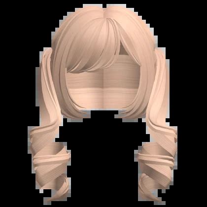 Cute Curly Doll Pigtails In Blonde Roblox Item Rolimon S