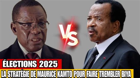 Elections Comment Maurice Kamto Compte Faire Trembler Paul Biya