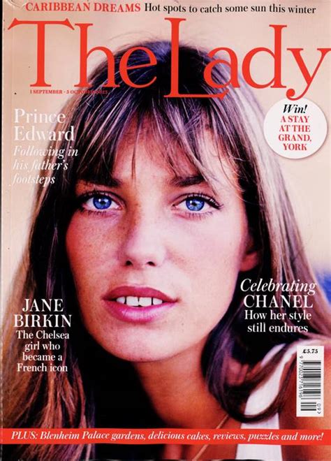 The Lady Magazine 01/09/2023 Jane Birkin Cover - YourCelebrityMagazines