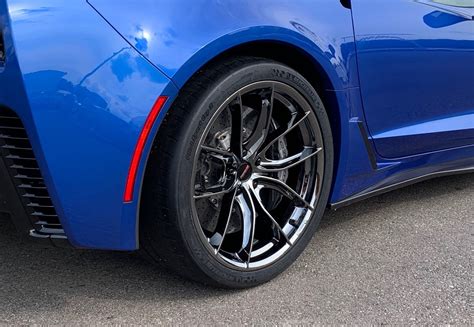 Chevrolet Corvette C Grand Sport Blue Forgeline Flow Formed F