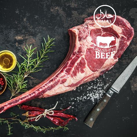 100 Grass Fed Beef Tomahawk Steak 36 45 Oz 4primecut