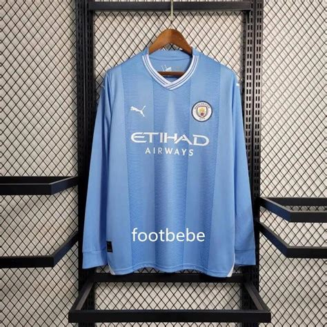 Manchester City Trikot 2023 2024 Heim lange Ärmel footbebe de