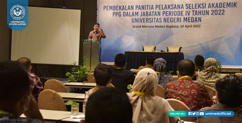 Sukseskan Seleksi Akademik PPG DALJAB Unimed 2022 Panitia Aktif Rapat