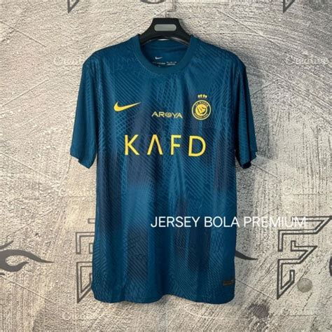 Jual JERSEY AL NASSR AWAY 2023 2024 PI PLAYER ISSUE RONALDO 2XL ADA