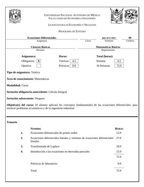 Pdf Universidad Nacional Autnoma De Mxico Definici N De Las