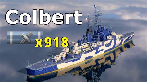 World Of WarShips Colbert 4 Kills 310K Damage YouTube