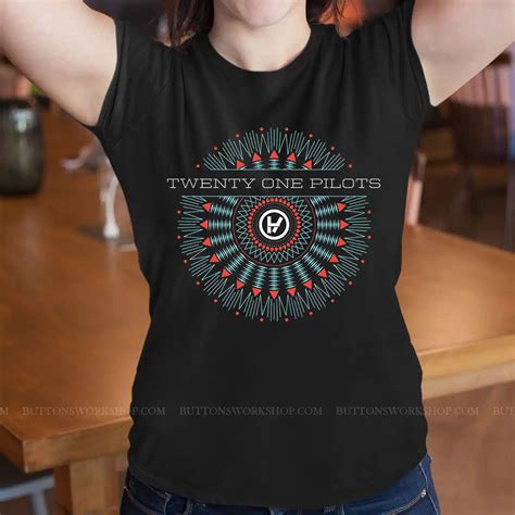 Twenty One Pilots Band Shirt Unisex Tshirt Buttonsworkshop