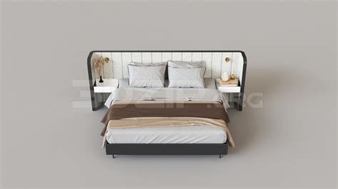 7227 Free 3ds Max Bed Model Download 3dzip Org 3d Model Free Download