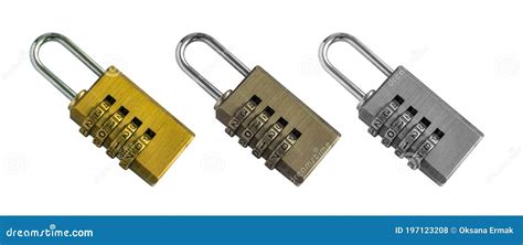 combination lock  numbers  isolated stock photo image  iron