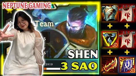 NEPTUNE GAMING SHEN TFT THÁCH ĐẤU SHEN SUPER PEOPLE YouTube