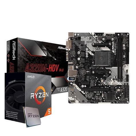 Kit Upgrade Gamer Cpu Amd Ryzen Vga Vega Placa M E Am