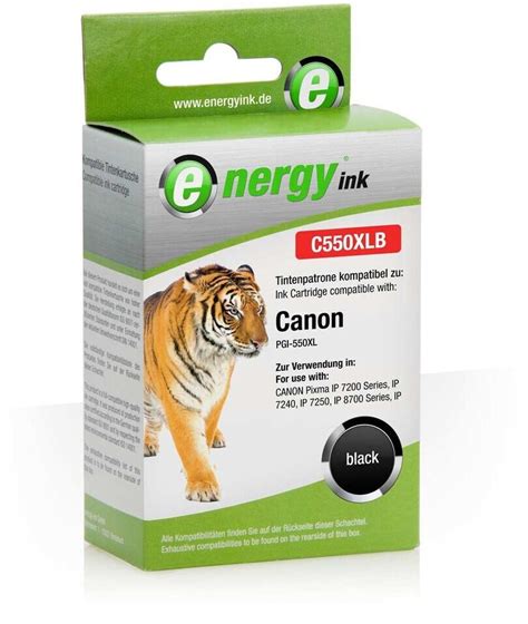 Energyink Ersetzt Canon Pgi Xl Schwarz Ab Preisvergleich