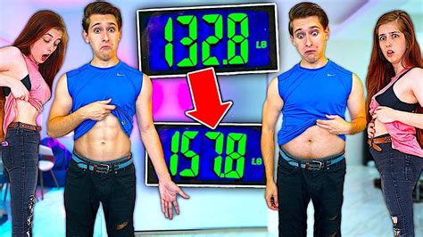 Who Can Gain The Most Weight In Hours Challenge Youtube