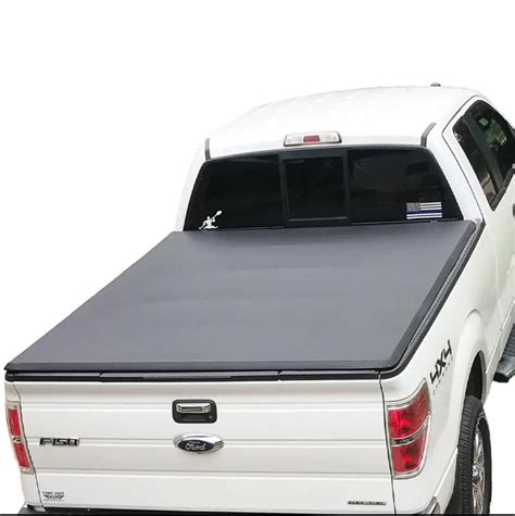 Support Oem Custom Soft Bed Cover Soft Tri Folding Tonneau Cover For Ford Dodge Gmc Toyota