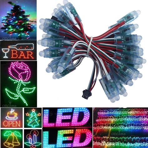 Leds F Mm Ws Ic Full Color Pixel Led Module Light Input Dc