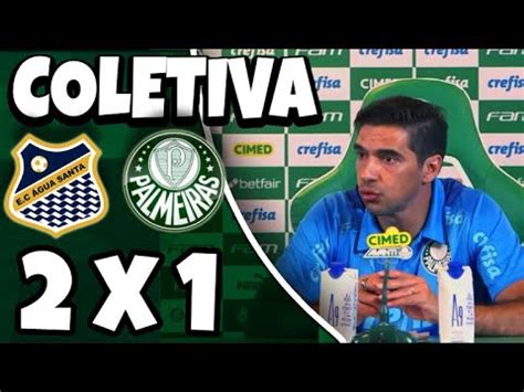 Coletiva Abel Ferreira Gua Santa X Palmeiras Campeonato