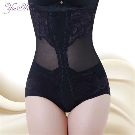 Slimming High Waist Underwear Women Shapewear Briefs Postpartum Thin