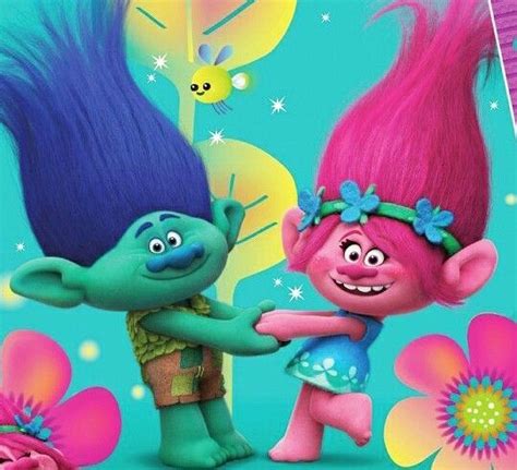 Branch And Poppy True Colors Trolls Dreamworks