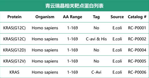 KRAS系列 青云瑞晶蛋白结构解析方案库 知乎