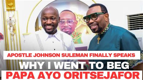 Finally Apostle Johnson Suleman Speaks Why He Had Never Gone To Prison