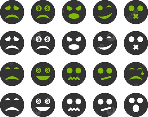 Smile And Emotion Icons Pleasure Emoticon Luck Vector Pleasure Emoticon Luck Png And Vector