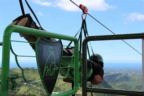 The Monster Zipline At Toro Verde Adventure Park Puerto Rico