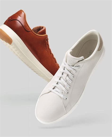 Cole Haan Mens Grandpro Tennis Sneaker And Reviews All Mens Shoes