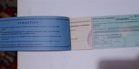 Buku Tabungan Simpanan Pedesaan Thn 1973 Antik Pajangan Di Carousell