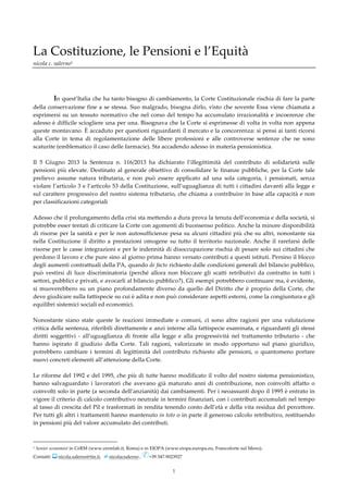 Corte Costituzionale Pensioni Equit Pdf