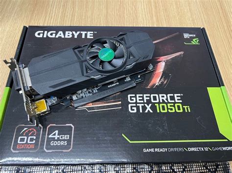 【目立った傷や汚れなし】【中古 動作品 送料無料】gigabyte Geforce Gtx 1050 Ti Oc Low Profile