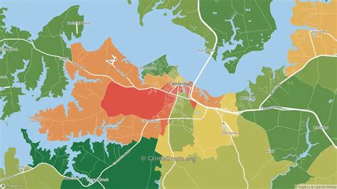 Cambridge, MD Violent Crime Rates and Maps | CrimeGrade.org