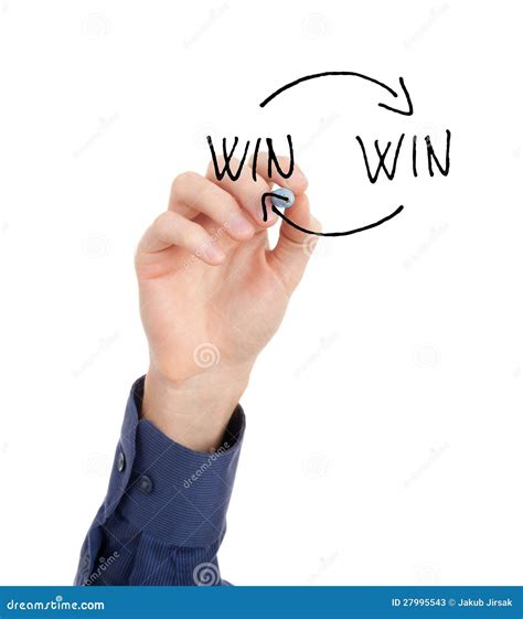 Win-win strategy concept stock image. Image of success - 27995543