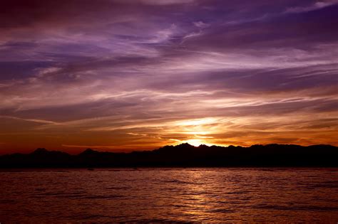 Puget Sound Sunset Photograph by Russell Shively