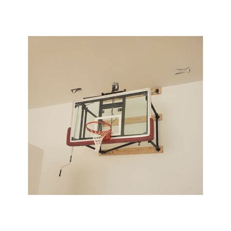 Gared 42” X 72” Side Fold Basketball Wall Mounted Package W Electric