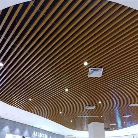 Ecowood Wpc Baffle Ceiling Mm Mm Mm At Best Price In New Delhi