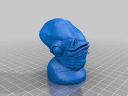 admiral ackbar species 3d models 【 STLFinder