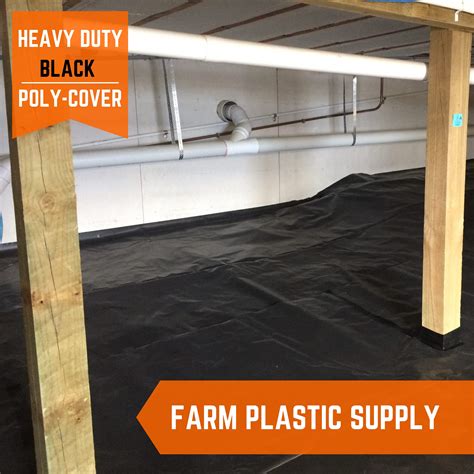 Farm Plastic Supply Black Plastic Sheeting 10 Mil 15 X 100