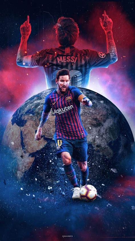 Background Messi Wallpaper EnWallpaper