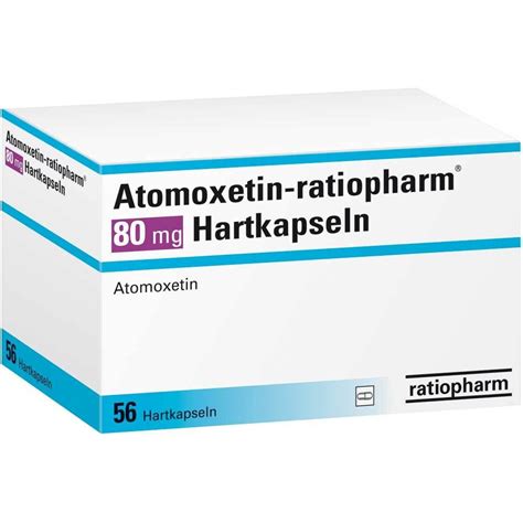 Atomoxetin Ratiopharm Mg St Mit Dem E Rezept Kaufen Shop Apotheke