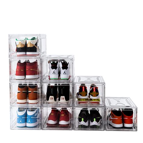 Stackable Plastic Shoe Boxes