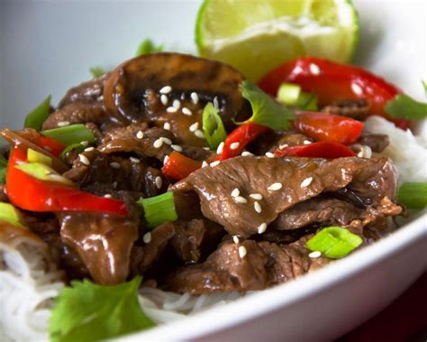 Thai Beef And Pepper Stir Fry