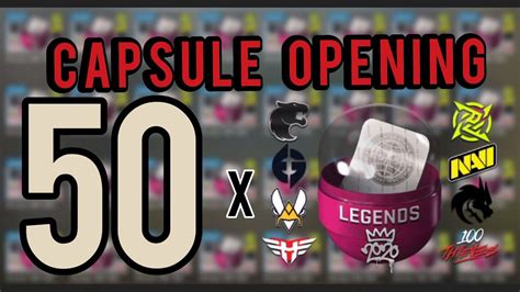 X Capsule Opening Legends Rmr Gold Stickers Part Youtube