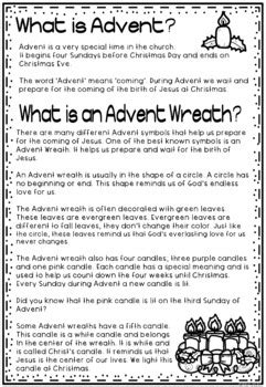 Advent Wreath Activities by Ponder and Possible | TpT