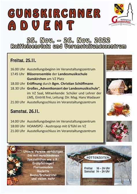 Adventmarkt Gunskirchen