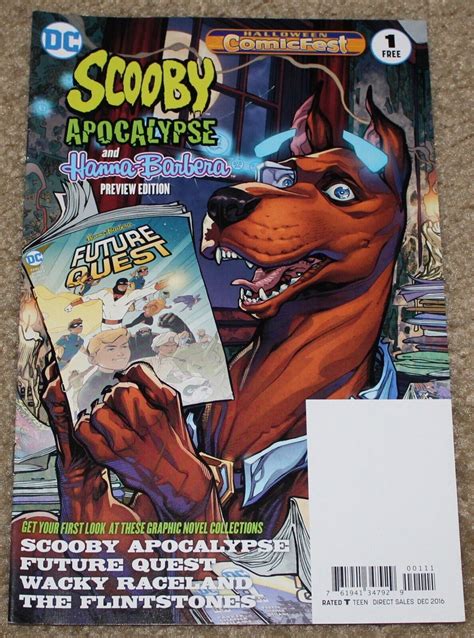 Scooby Doo Apocalypse And Hanna Barbera Preview Edition 1 Halloween